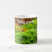 Tree Bark in Moss - Personalized Thanksgiving