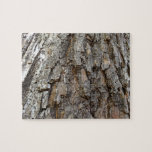 Tree Bark IV Abstract Nature Jigsaw Puzzle