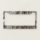 Tree Bark IV Abstract Nature License Plate Frame