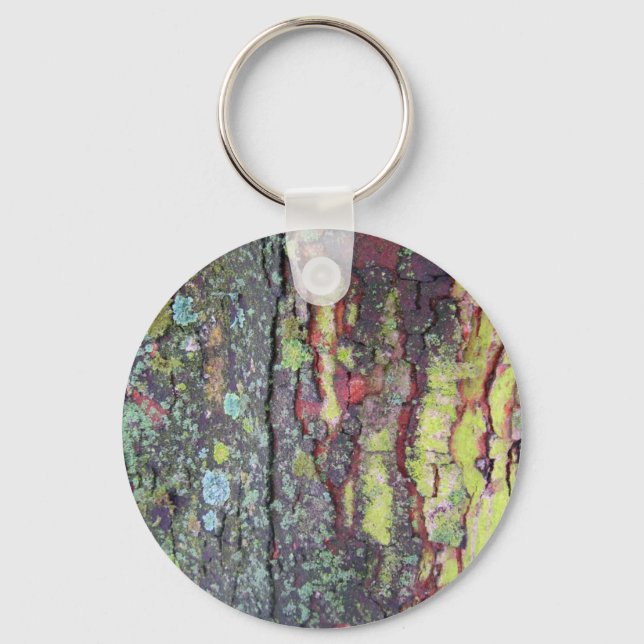 Tree Bark Keychain (Front)
