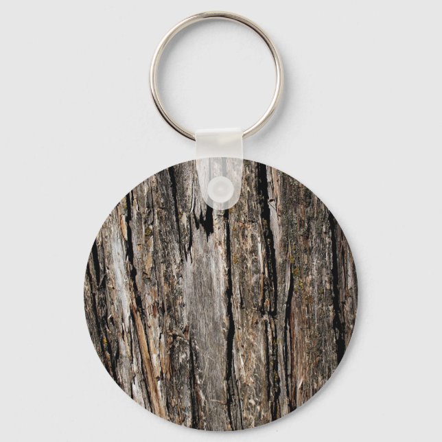 Tree Bark Keychain (Front)