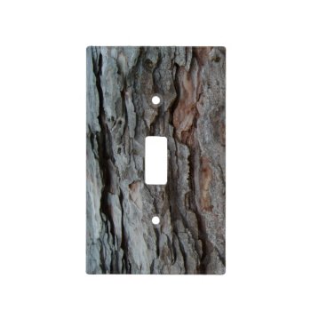 Tree Bark Light Switch Cover by StormythoughtsGifts at Zazzle