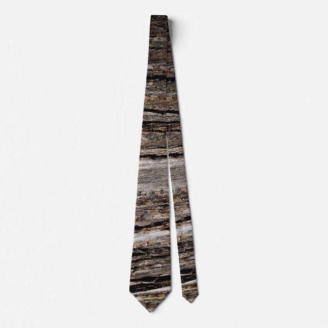 Tree Bark Neck Tie (Front)
