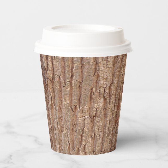 tree bark paper cups (Front)