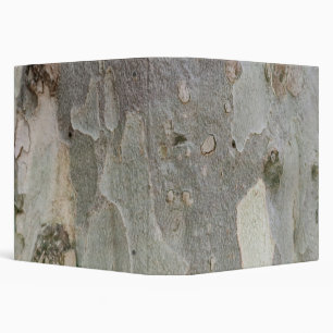 Tree bark pattern 3 ring binder