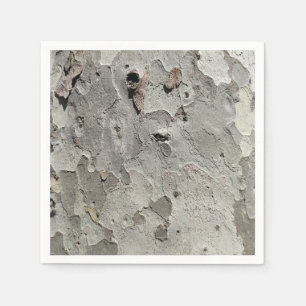 Tree bark pattern napkins