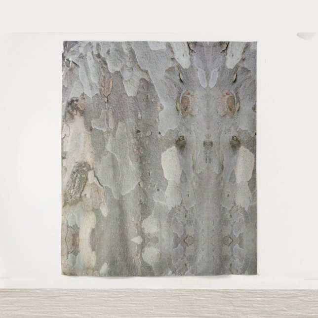 Tree bark pattern tapestry (Front)