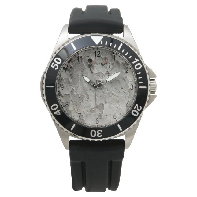 Tree bark pattern watch (Front)