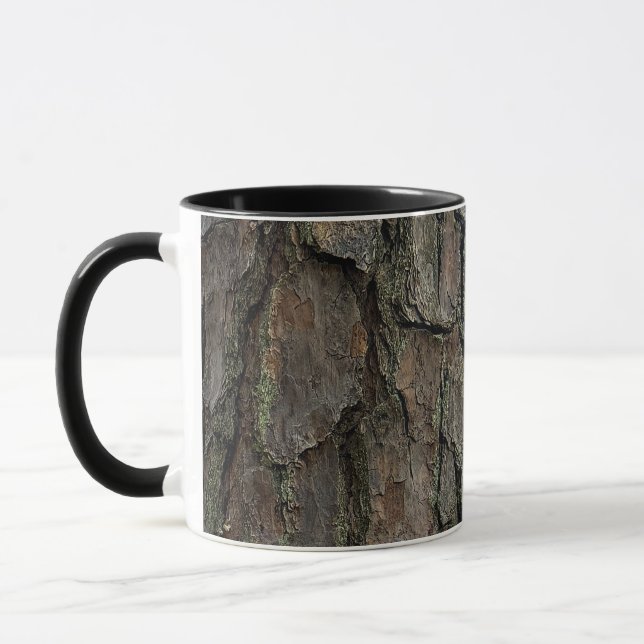 Tree Bark Photo Mug (Left)