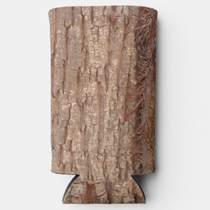 tree bark seltzer can cooler