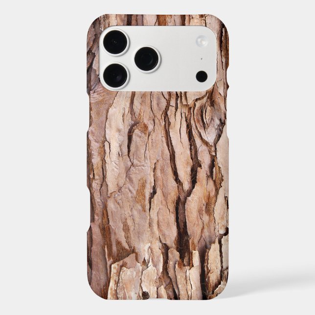 Tree Bark Texture Cool Unique Iphone Case (Back)