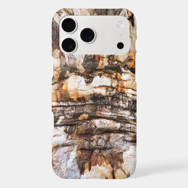 Tree Bark Texture Iphone Case (Back)