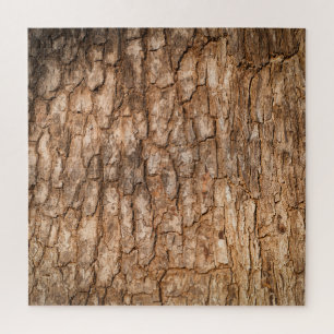 Tree bark texture, natural wood background. jigsaw puzzle