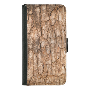 Tree bark texture, natural wood background. samsung galaxy s5 wallet case