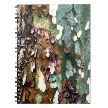 Tree Bark Texture Notebook by StriveDesigns at Zazzle