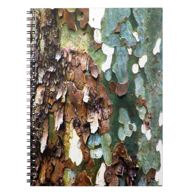 Tree Bark Texture Notebook (Front)