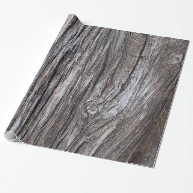 Tree Bark Wrapping Paper (Unrolled)