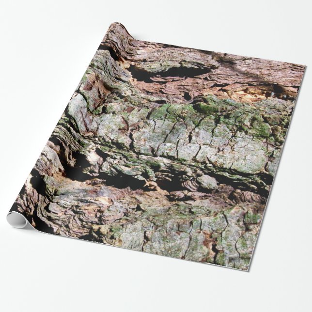 Tree bark wrapping paper (Unrolled)