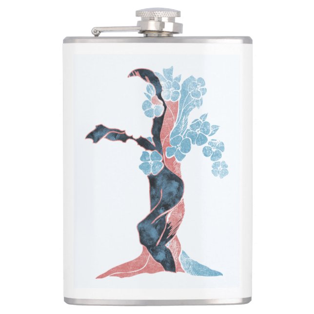 Tree Blossom Flask (Front)