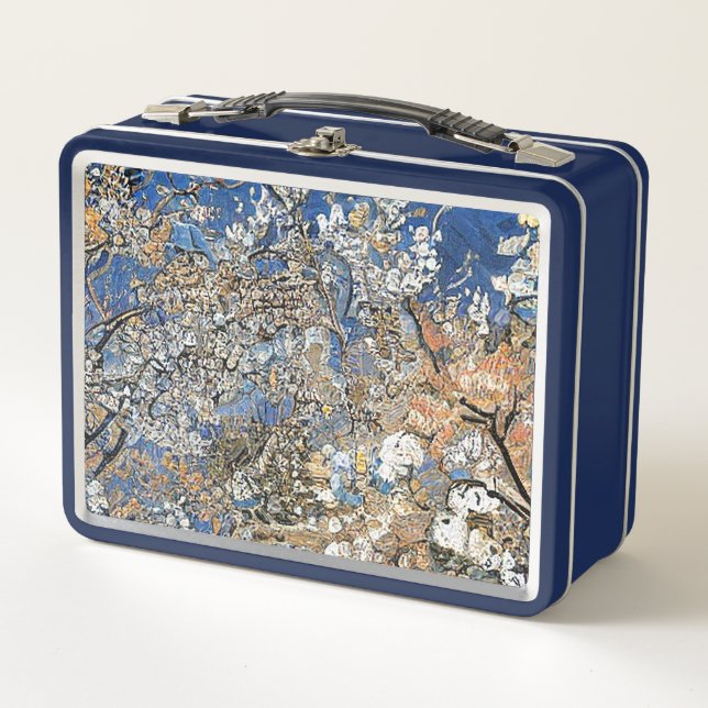 TREE BLOSSOM METAL LUNCH BOX (Front)