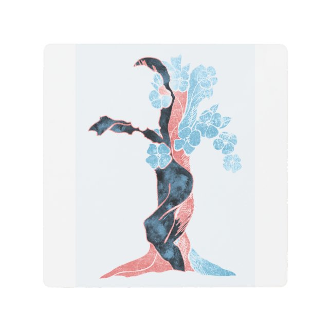 Tree Blossom Metal Print (Front)