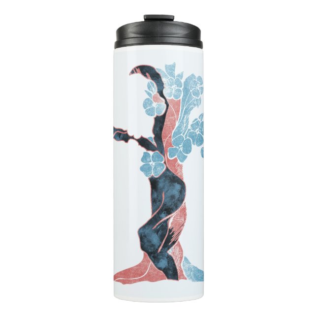 Tree Blossom Thermal Tumbler (Front)