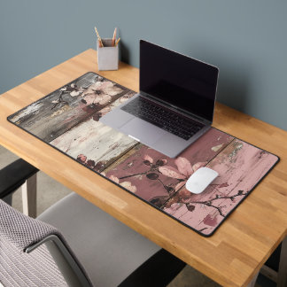 Tree Blossoms Desk Mat