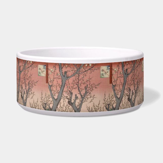 Tree Blossoms Plum Garden Japanese Bowl (Front)