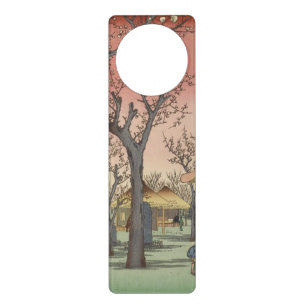 Tree Blossoms Plum Garden Japanese Door Hanger