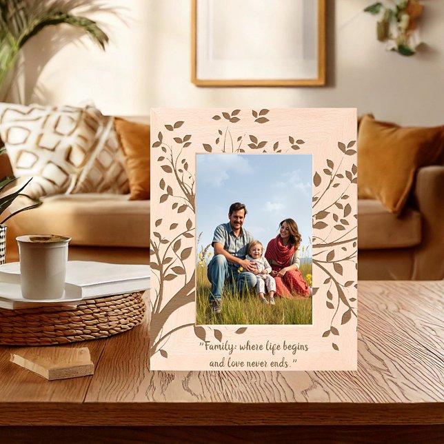 Tree branch custom engraved frames (Creator Uploaded)