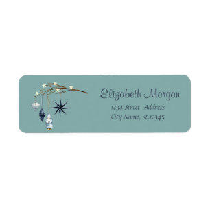 Tree Branch Decorations Christmas Label