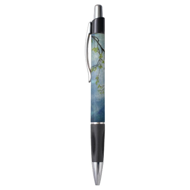 Tree Branch Over Textured Sky Pen (Top (Vertical))