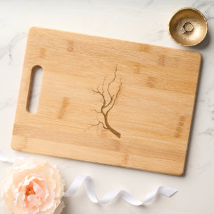 Tree Branch Silhouette Charcuterie Board