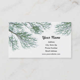 Tree Branches Business Cards
