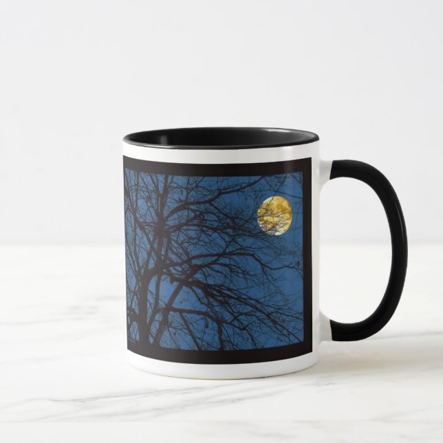 Tree Branches Full Moon Mug (Right)