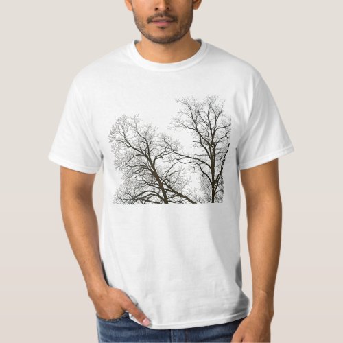 Tree Branches in Silhouette Nature_lovers T_Shirt
