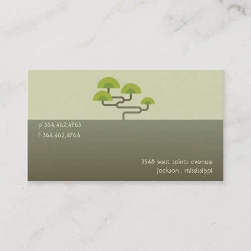 Tree Business Card