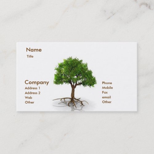 Tree - Business Card