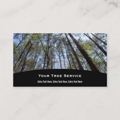 Customizable Tree Business Card