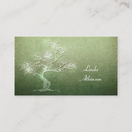tree business card