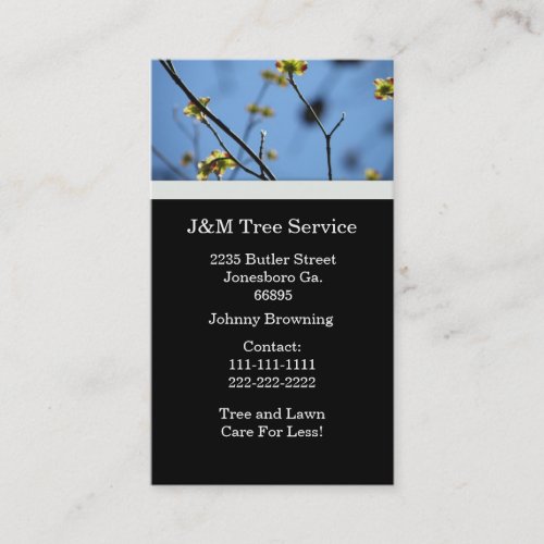 Tree Business Card