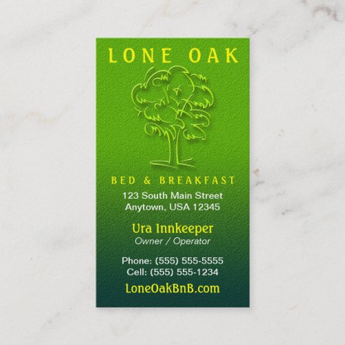 Tree Business Cards
