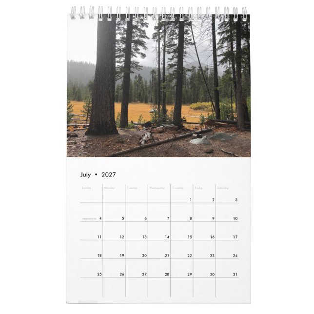 Tree Calendar (Jul 2027)