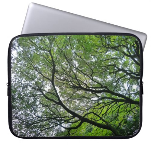 Tree Canopy V Bute Park Cardiff Laptop Sleeve