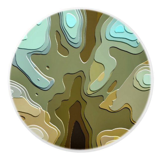 TREE CERAMIC KNOB (Front)