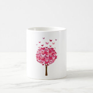 Tree chrome Butterfly Coffee Mug
