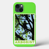 Tree Climber Silhouette: Arborist