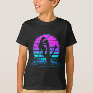 Tree Climbing Pastel Goth Vaporwave T-Shirt