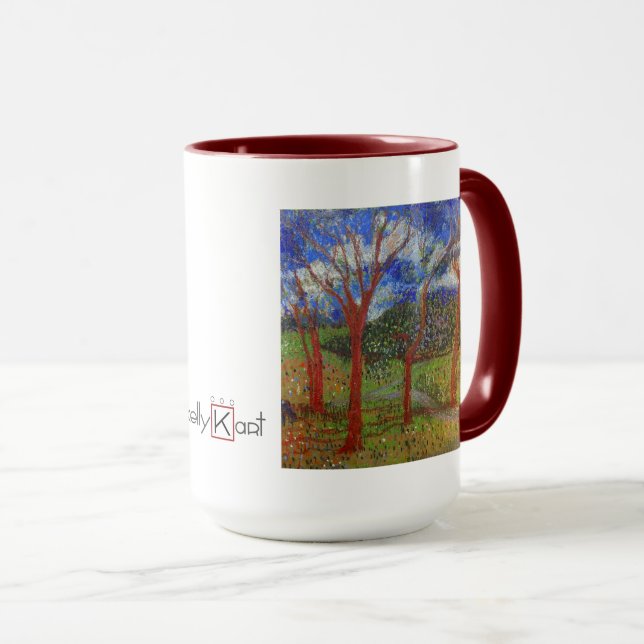 Tree colorful mug (Front Right)