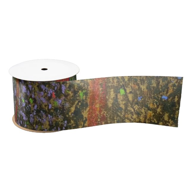 Tree colorful satin ribbon (Spool)